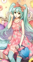 ボーカロイド【初音ミク】iPhone6 PLUS（1080 x 1920） #97711