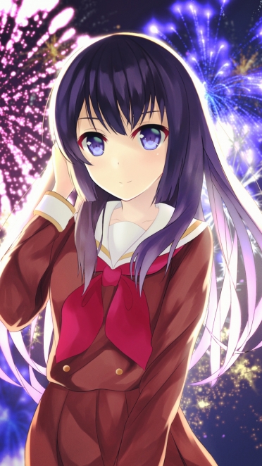 響け ユーフォニアム 高坂麗奈 Iphone7 750 X 1334 壁紙 Wallpaperboys Com