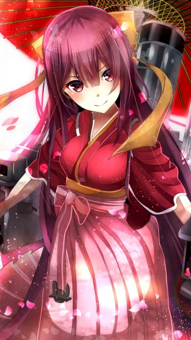 艦隊これくしょん 艦これ 神風 Iphone7 750 X 1334 壁紙 Wallpaperboys Com