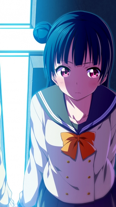 ラブライブ ラブライブ サンシャイン 津島善子 Iphone7 750 1334 壁紙 Wallpaperboys Com