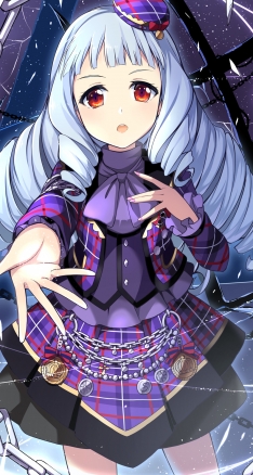 アイカツスターズ！ 二階堂ゆず、白銀リリィ 当選ポストカード