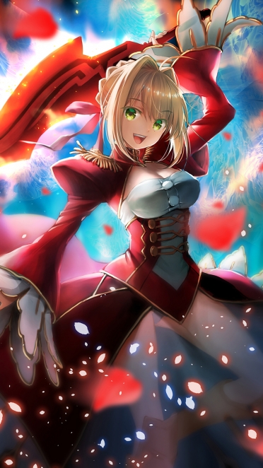 Fate Stay Night Fate Extra セイバー ブライド セイバー Fate Extra Iphone7 750 X 1334 壁紙 Wallpaperboys Com