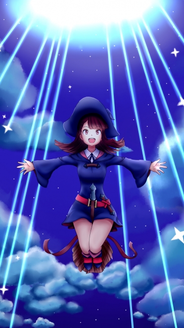 リトルウィッチアカデミア アツコ カガリ Iphone7 Plus 1080 X 19 壁紙 Wallpaperboys Com