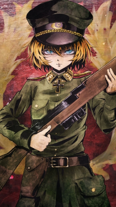 幼女戦記 ターニャ デグレチャフ Iphone7 750 X 1334 壁紙 Wallpaperboys Com
