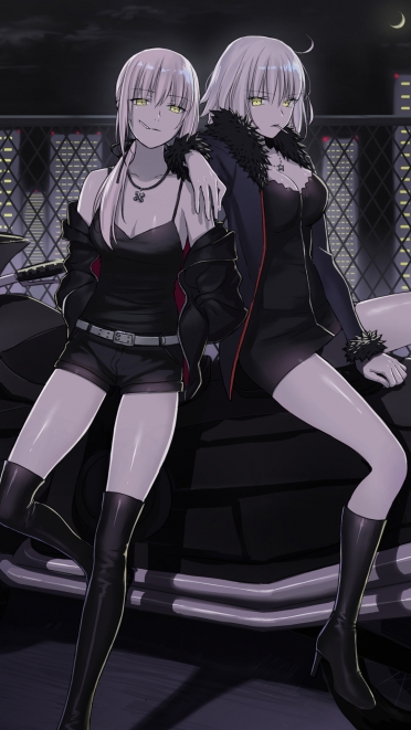 Fate Stay Night Fate Grand Order Fate Apocrypha セイバー ジャンヌ ダルク Fate Apocrypha ルーラー Fate Apocrypha Iphone7 Plus 1080 X 19 壁紙 Wallpaperboys Com