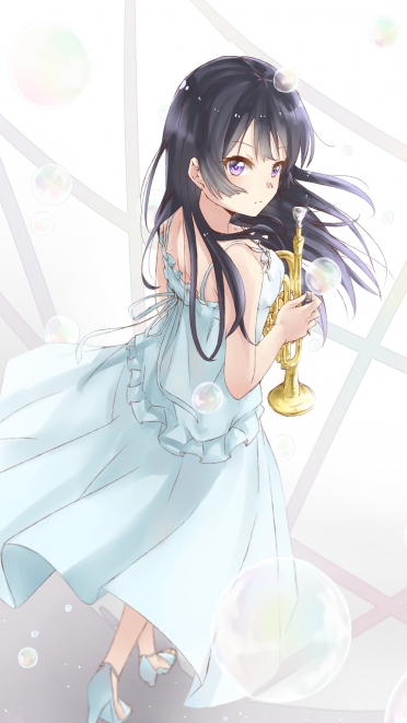 響け ユーフォニアム 高坂麗奈 Iphone7 Plus 1080 X 19 壁紙 Wallpaperboys Com