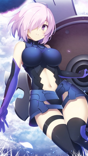 Fate Stay Night Fate Grand Order シールダー Fate Grand Order マシュ キリエライト Iphone7 Plus 1080 X 19 壁紙 Wallpaperboys Com