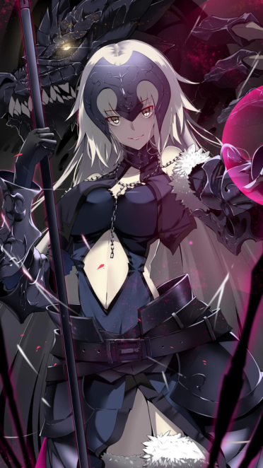 Fate Stay Night Fate Grand Order Fate Apocrypha ジャンヌ ダルク Fate Apocrypha ルーラー Fate Apocrypha Iphone7 750 X 1334 壁紙 Wallpaperboys Com
