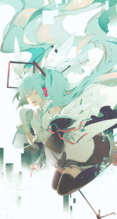 ボーカロイド【初音ミク】iPhone7（750 x 1334） #122074