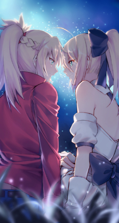 赤のセイバー Iphone 壁紙一覧 Wallpaperboys Com