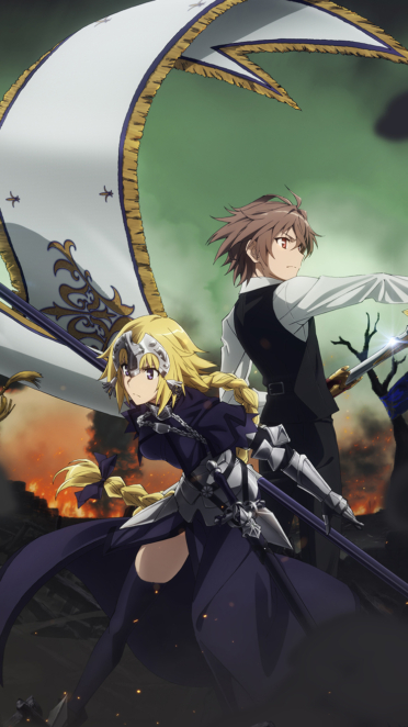 Fate Stay Night Fate Apocrypha ジーク ジャンヌ ダルク Fate Apocrypha ルーラー Fate Apocrypha Iphone8 750 X 1334 壁紙 Wallpaperboys Com