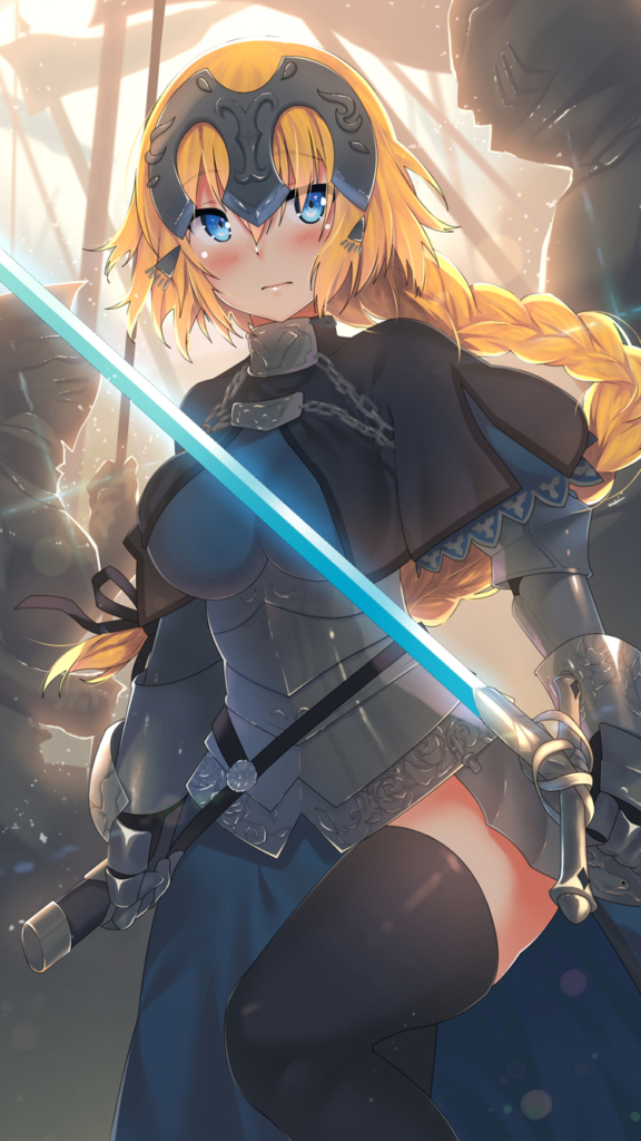 Fate Stay Night Fate Grand Order Fate Apocrypha ジャンヌ ダルク Fate Apocrypha ルーラー Fate Apocrypha かわい Iphone8 750 X 1334 壁紙 Wallpaperboys Com