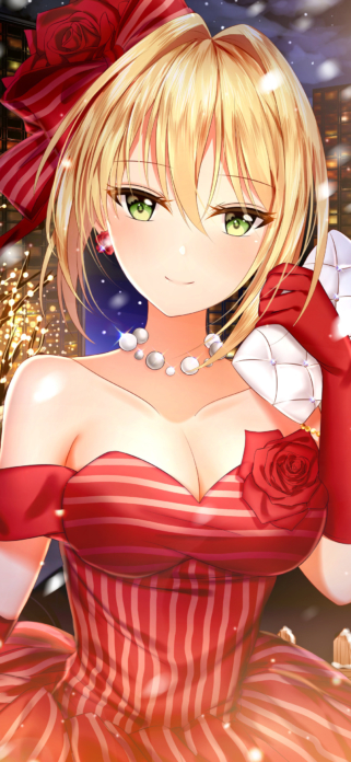 Fate Stay Night Fate Extra セイバー ブライド セイバー Fate Extra Iphonex 1125 X 2436 壁紙 Wallpaperboys Com