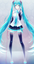 ボーカロイド【初音ミク】iPhoneX（1125 x 2436） #136813