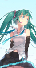 ボーカロイド【初音ミク】iPhone8（750 x 1334） #136764