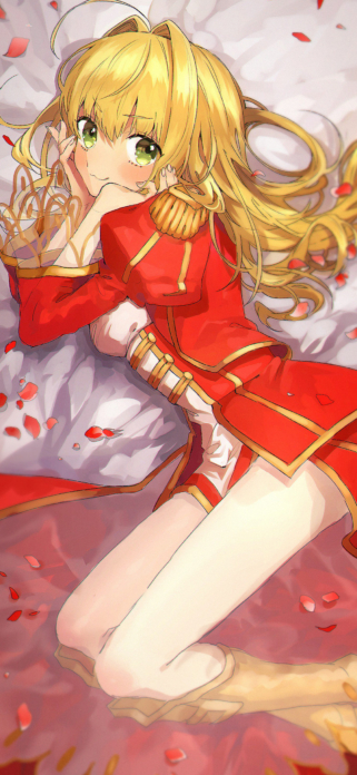 Fate Extra Last Encore Fate Stay Night セイバー ブライド セイバー Fate Extra Iphonex 1125 X 2436 壁紙 Wallpaperboys Com