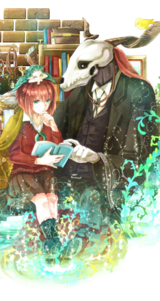 魔法使いの嫁 アリス 魔法使いの嫁 Iphonex 1125 X 2436 壁紙 Wallpaperboys Com