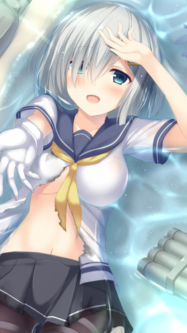 艦隊これくしょん 艦これ 浜風 Iphone8 Plus 1080 X 19 壁紙 Wallpaperboys Com