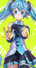 ボーカロイド【初音ミク】iPhone8 PLUS（1080 x 1920） #139343