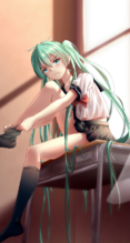 ボーカロイド【初音ミク】iPhone8（750 x 1334） #139321