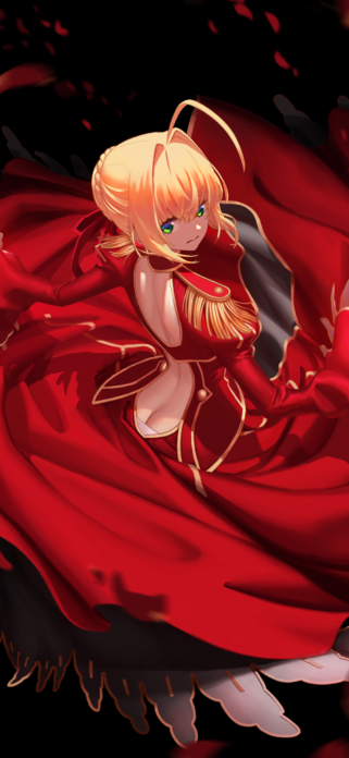 Fate Grand Order Fate Stay Night セイバー ブライド セイバー Fate Extra Iphonex 1125 X 2436 壁紙 Wallpaperboys Com