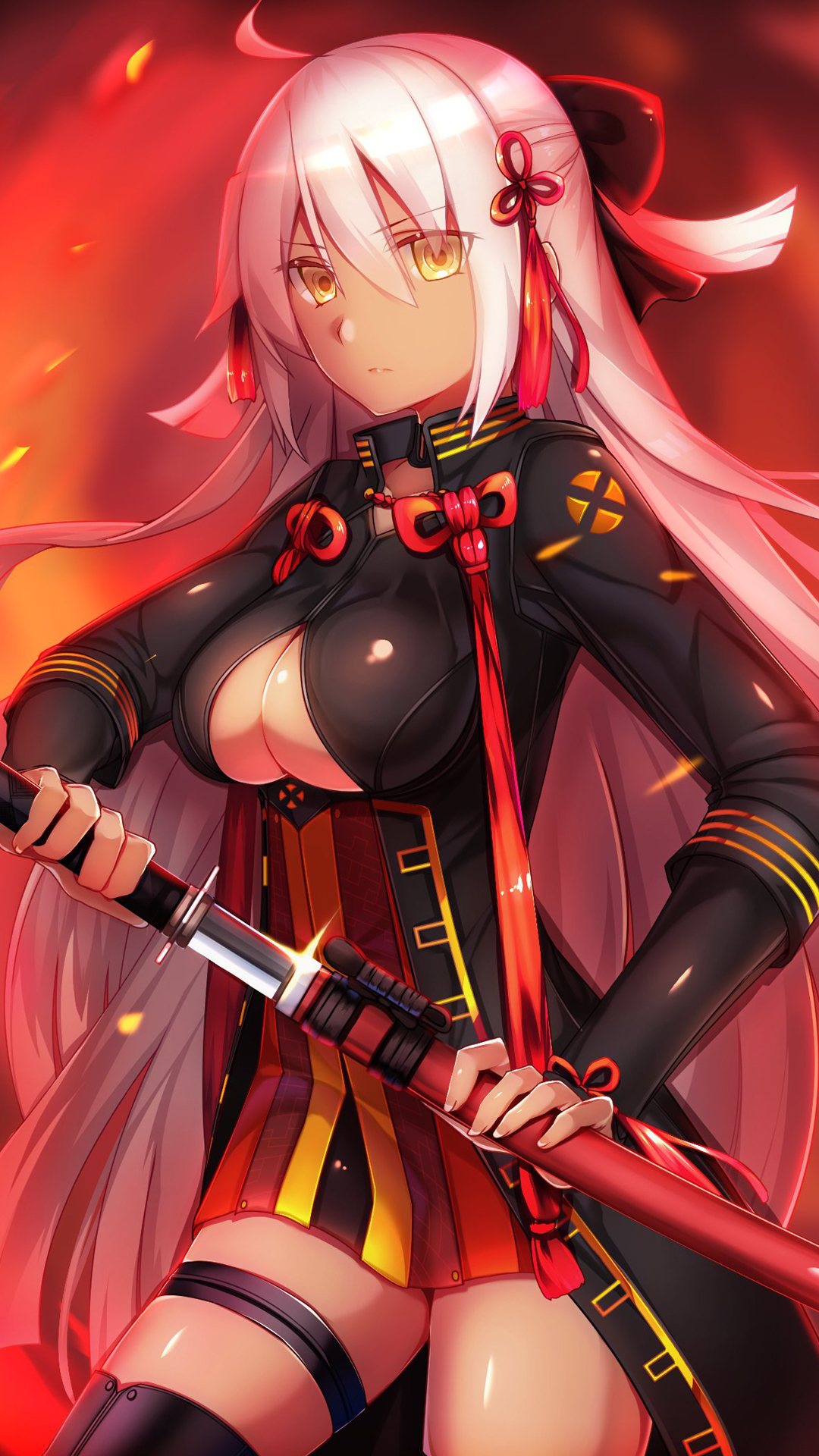 Fate Stay Night Fate Grand Order 魔神セイバー Iphone8 Plus 1080 X 19 壁紙 Wallpaperboys Com