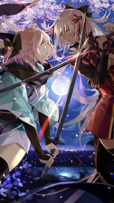 Fate Grand Order Fate Stay Night 桜セイバー 魔神セイバー Iphone8
