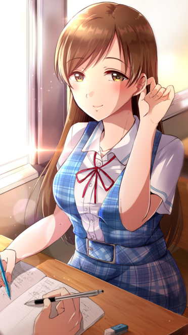 The Idolm Ster シンデレラガールズ 新田美波 Iphone8 750 1334 壁紙 Wallpaperboys Com