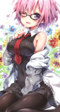 Fate/Grand Order,Fate/stay night【マシュ・キリエライト】iPhone XS MAX（1242 x 2688） #151339