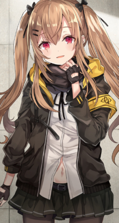 ドールズフロントライン Ump9 Iphone Xs Max 1242 X 26 壁紙 Wallpaperboys Com