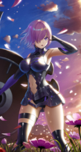 Fate/Grand Order,Fate/stay night【マシュ・キリエライト】iPhone XS MAX（1242 x 2688） #152055