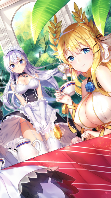 アズールレーン ベルファスト ヴィクトリアス Iphone8 750 X 1334 壁紙 Wallpaperboys Com