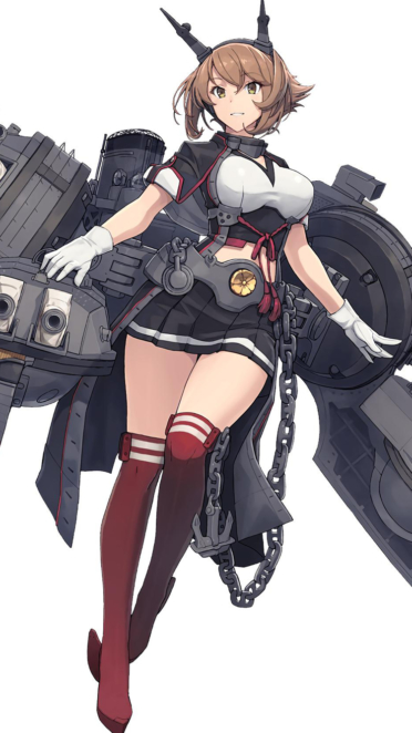 艦隊これくしょん 艦これ 陸奥 Iphone8 750 X 1334 壁紙 Wallpaperboys Com