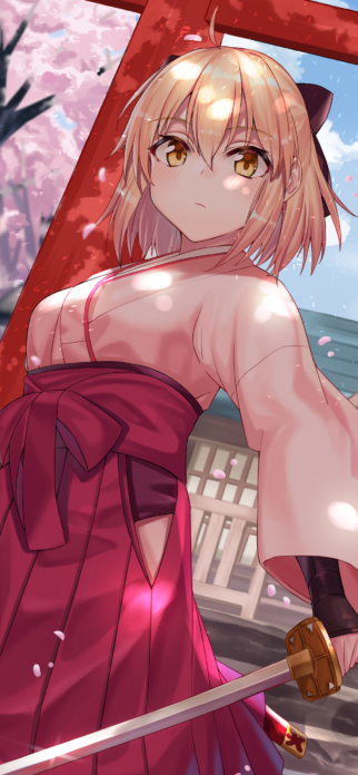 Fate Grand Order Fate Stay Night 桜セイバー Iphone Xs Max 1242