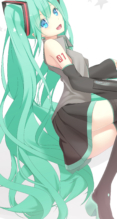 ボーカロイド【初音ミク】iPhone XS MAX（1242 x 2688） #155053