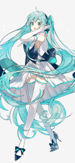 ボーカロイド 初音ミク Iphone Xs Max 1242 X 2688 壁紙 Wallpaperboys Com