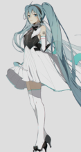 ボーカロイド【初音ミク】iPhone XS MAX（1242 x 2688） #155079