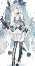 ボーカロイド【初音ミク】iPhone XS MAX（1242 x 2688） #155093