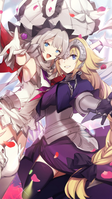 Fate Grand Order Fate Stay Night ジャンヌ ダルク Fate Apocrypha マリー アントワネット Iphone8 750 X 1334 壁紙 Wallpaperboys Com