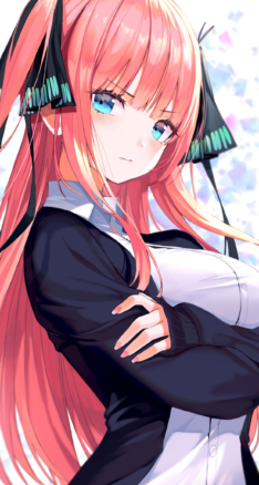 五等分の花嫁 中野二乃 Iphone8 Plus 1080 X 1920 壁紙 Wallpaperboys Com