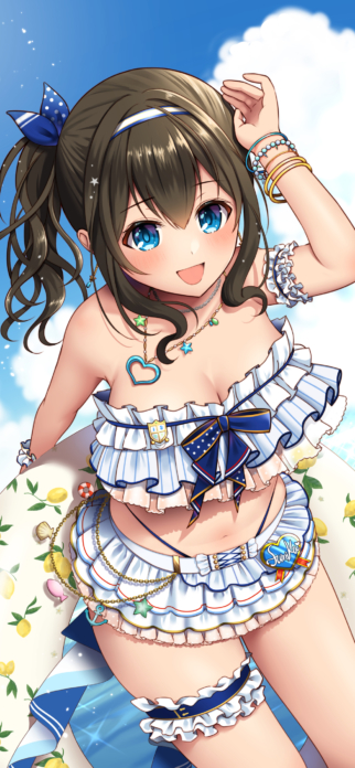 The Idolm Ster シンデレラガールズ 鷺沢文香 Iphone Xs Max 1242 X 26 壁紙 Wallpaperboys Com