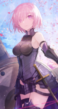 Fate/Grand Order,Fate/stay night【マシュ・キリエライト】iPhone8（750 x 1334） #159815