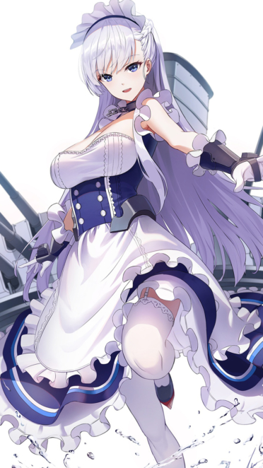 アズールレーン ベルファスト Iphone8 750 X 1334 壁紙 Wallpaperboys Com