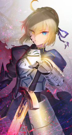 Fate Grand Order Fate Stay Night セイバーオルタ Iphone8 750 X 1334 壁紙 Wallpaperboys Com