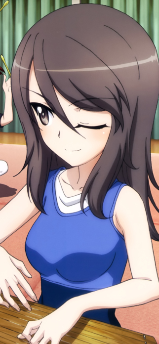 ガールズ パンツァー ミカ Iphone11 Pro Max 1242 X 26 壁紙 Wallpaperboys Com