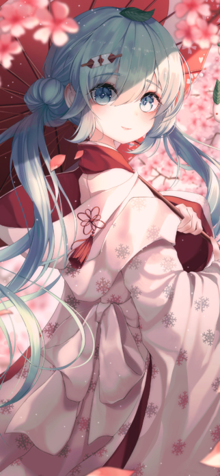 ボーカロイド 初音ミク Iphone11 Pro Max 1242 X 26 壁紙 Wallpaperboys Com