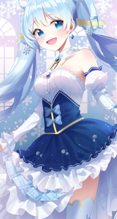 ボーカロイド Mirai Akari Project ミライアカリ 初音ミク Iphonex 1125 X 2436 壁紙 Wallpaperboys Com