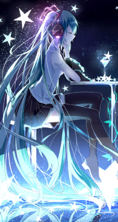 ボーカロイド 初音ミク Ixima Iphone8 750 X 1334 壁紙 Wallpaperboys Com