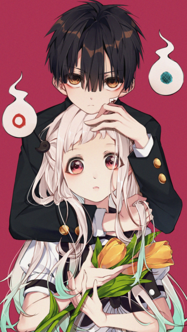 地縛少年花子くん 花子くん 八尋寧々 Iphonese 750 1334 壁紙 Wallpaperboys Com