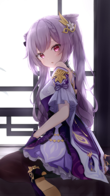 原神 刻晴 Iphonese 750 1334 壁紙 Wallpaperboys Com